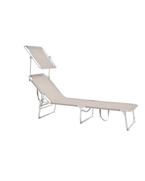 Sun lounger TORSBAKKE W57xL193 sand