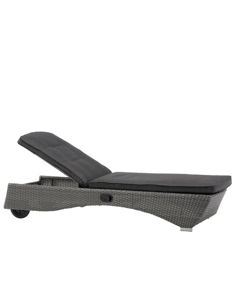 Шезлонг OUTRUP 59x195см сірий