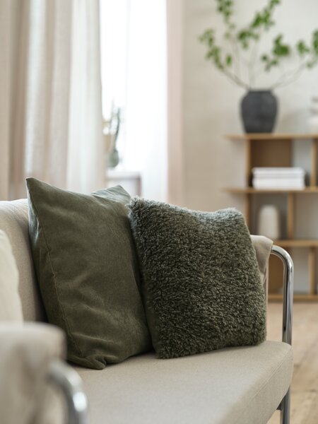 Cushion SNEPRYD 40x40 dark green