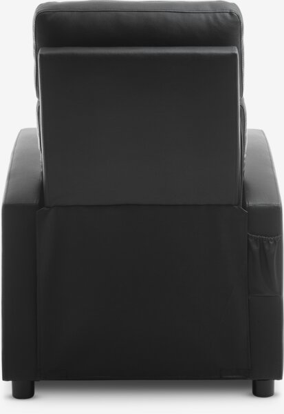 Fauteuil inclinable HADRUP noir