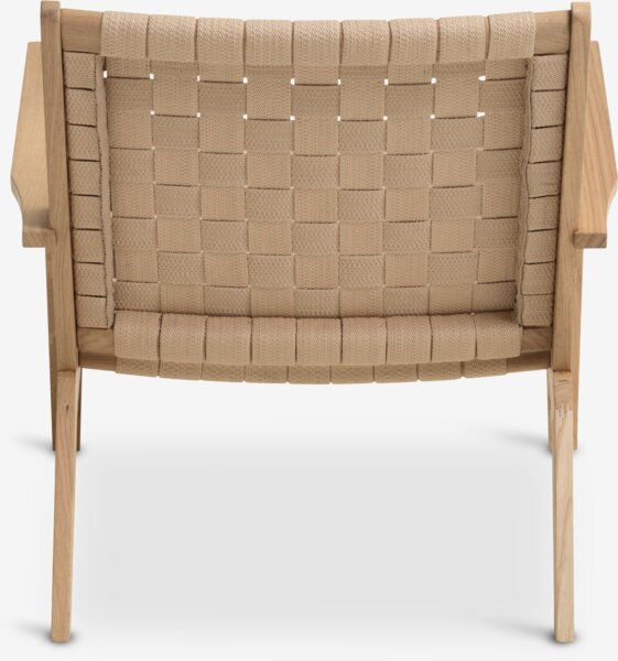 Armchair VADEHAVET oak/natural