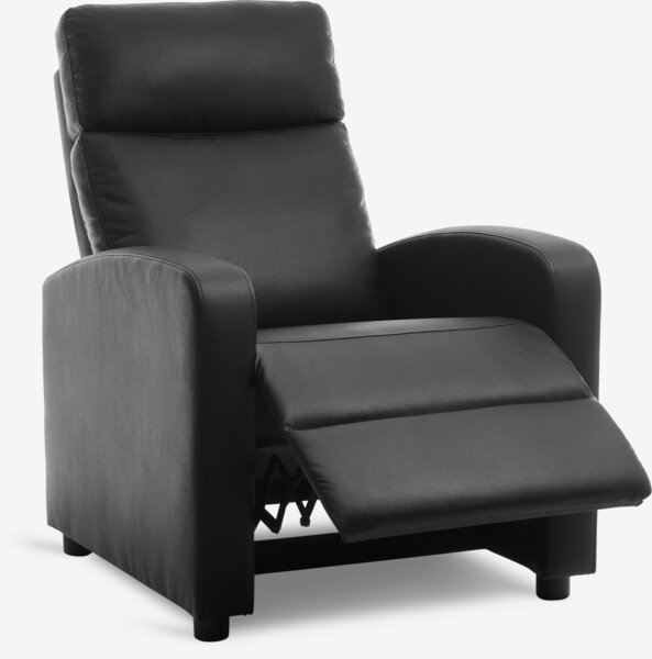 Fauteuil inclinable HADRUP noir