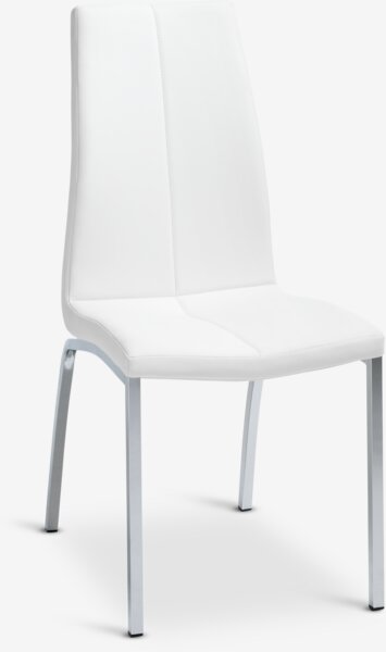 Krzesło HAVNDAL biały/chrom