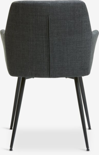 Dining chair PURHUS grey/black