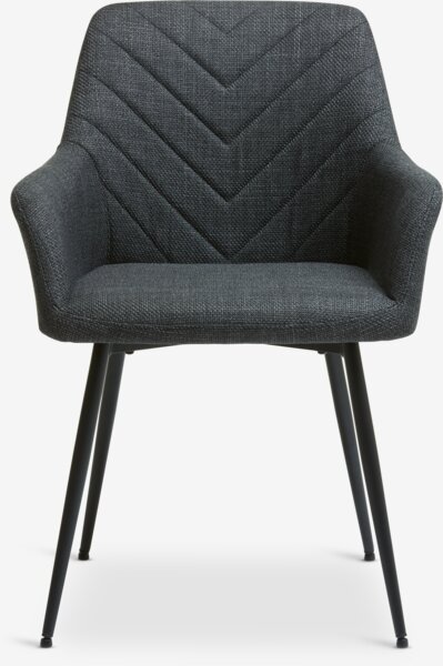 Dining chair PURHUS grey/black