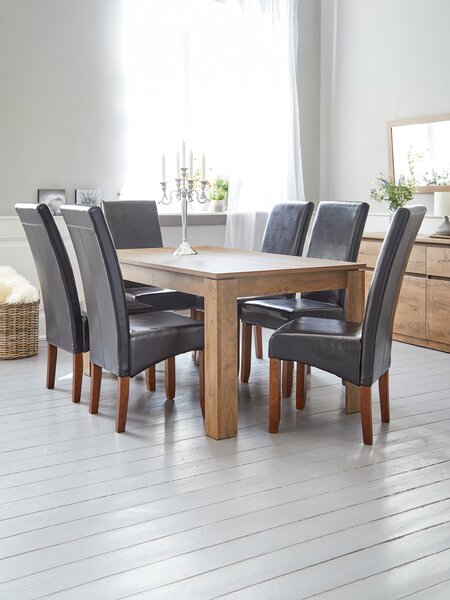 Dining chair BAKKELY dark brown