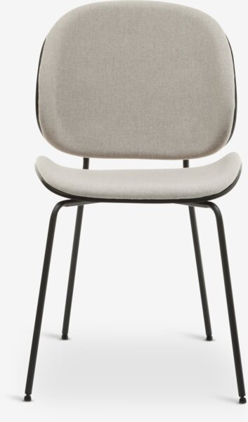 Dining chair TESTRUP light sand/black