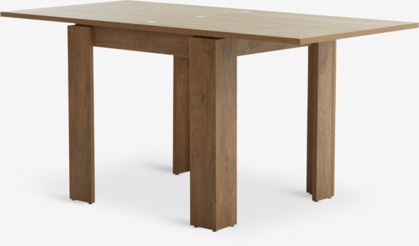 Dining table VEDDE 80x80/160 wild oak colour