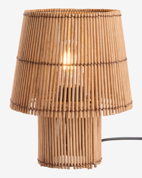 Stolna lampa HANNIBAL Ø19xV25cm bambus