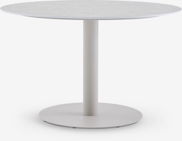 Tuintafel VAMDRUP Ø120 beige