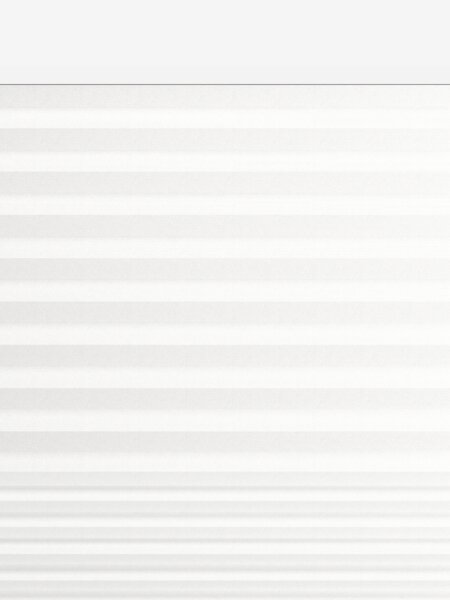 Plisségardin SLOTSHOLMEN 110x130cm hvit