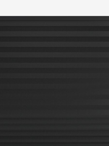 Plisségardin SLOTSHOLMEN 100x130cm svart