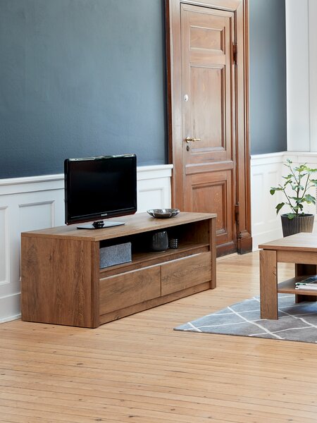 TV bench VEDDE wild oak