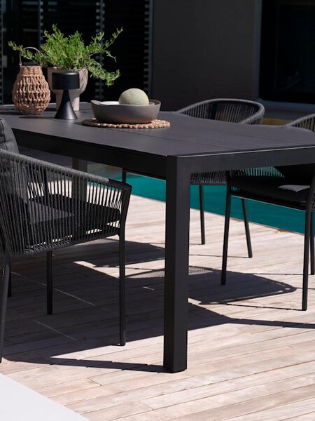Gartentisch HAGEN B100xL214 grau