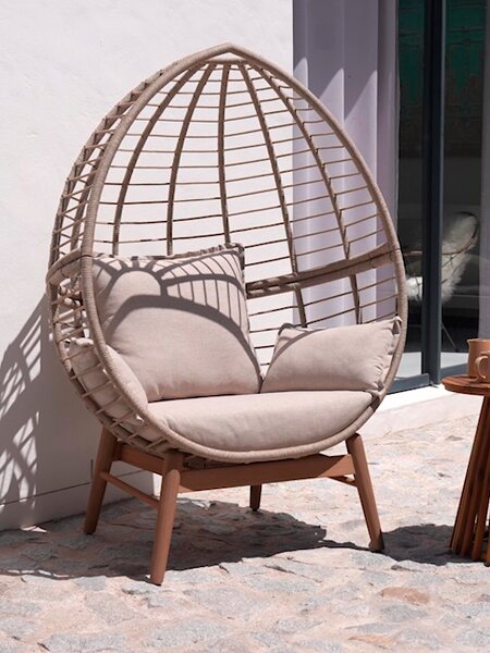Sillón de exterior VARMING natural