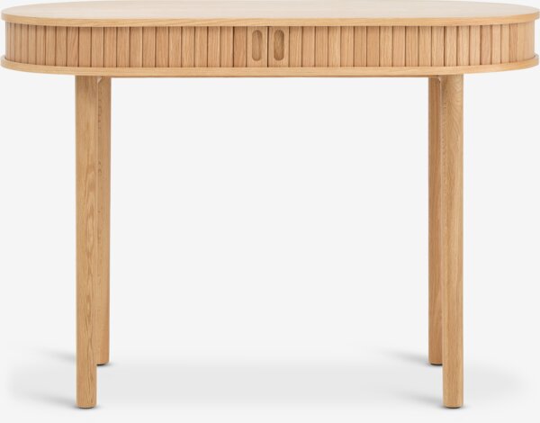 Consolle LYNGVIG 50x110 2 ante a tamburo rovere naturale
