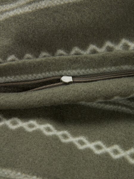 Fleece-Bettwäsche FIA 135x200 dunkelgrün