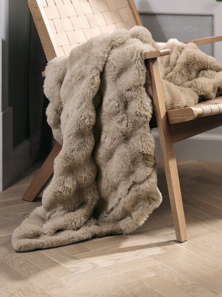 Plaid KORNVALMUE 130x170 beige