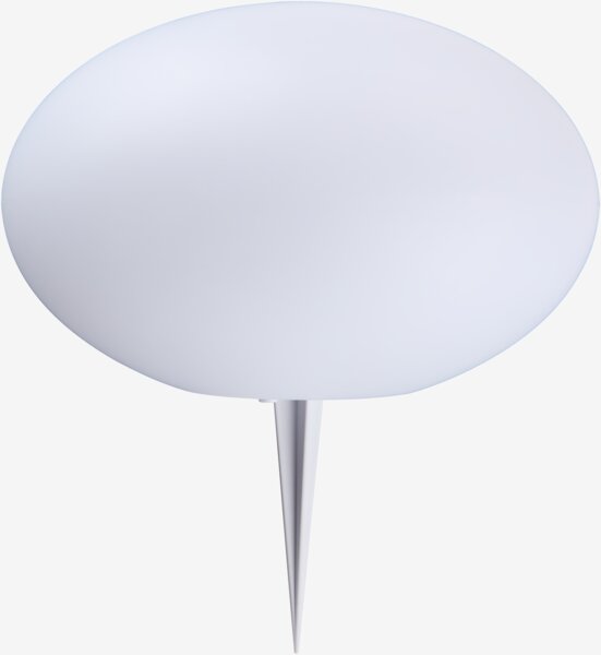 Lampada solare HAVESANGER Ø25xH17 cm bianco