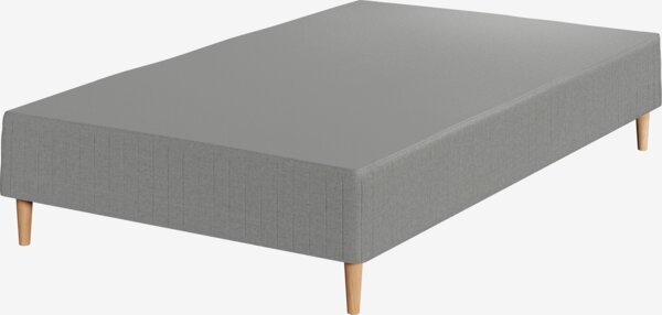 Boxmadras 120x200cm FJELNA grå-23 Fast