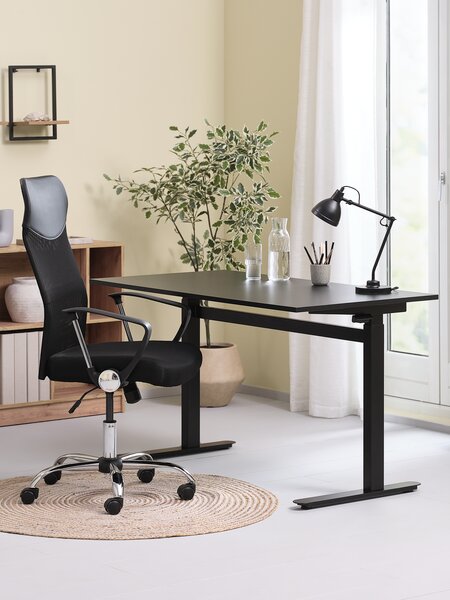 Fauteuil de bureau BILLUM maille noir