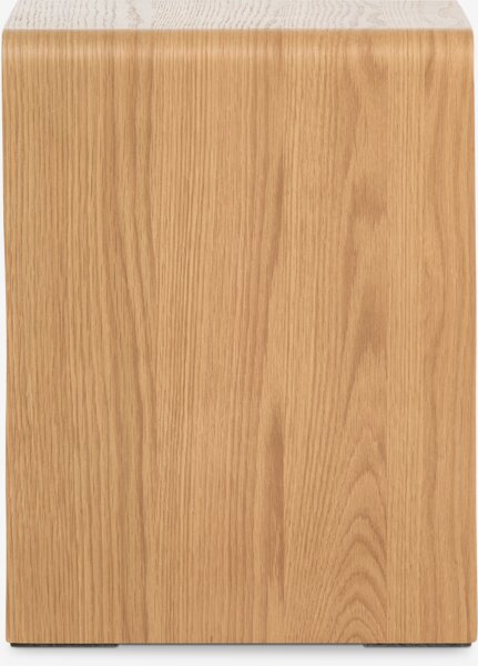 Stool VANDEL stackable natural oak