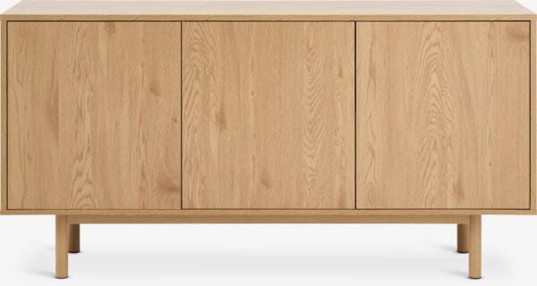 Sideboard ALSTED 3 doors oak colour