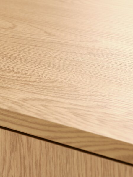 Sideboard ALSTED 3 doors oak colour