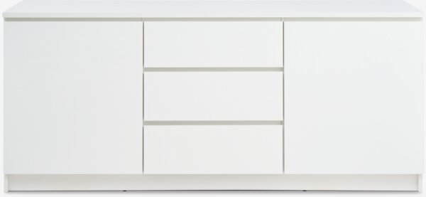 Credenza LIMFJORDEN 2 ante 3 cassetti bianco