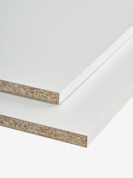 Shelves f/ RABERG 150 wardrobe pack of 2 white