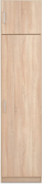 Armoire FANDRUP 50x176 1 porte couleur chêne clair