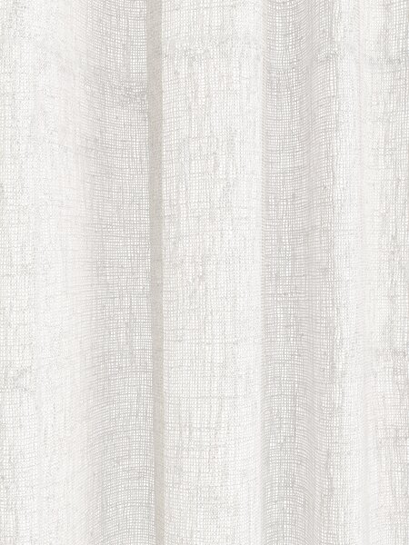 Curtain UNNEN 1x140x300 linen-look white