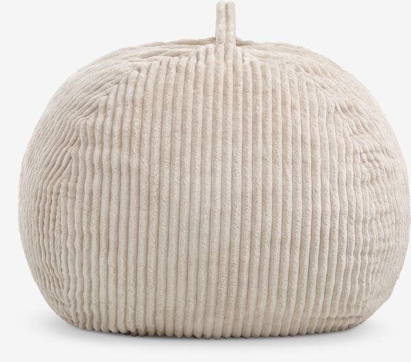 Sitzsack FOULUM 109x64x109 beige Cordstoff