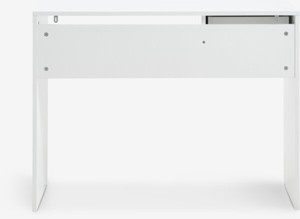 Escritorio KNABSTRUP 40x107 1 cajón blanco