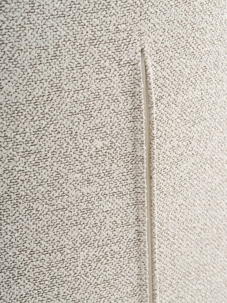 Loungestoel ANDRUP draaivoet beige stof