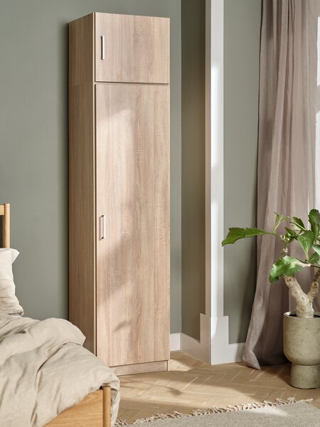 Armadio FANDRUP 50x176 cm 1 anta color rovere chiaro