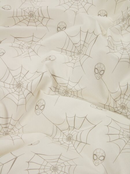 Completo copripiumino UOMO RAGNO 155x220 cm bianco