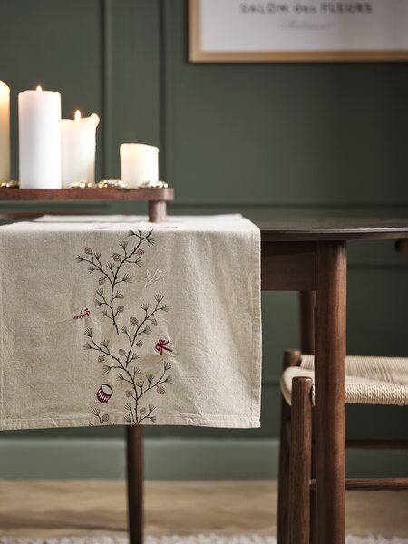 Runner da tavolo NELLIKE 40x150 cm naturale