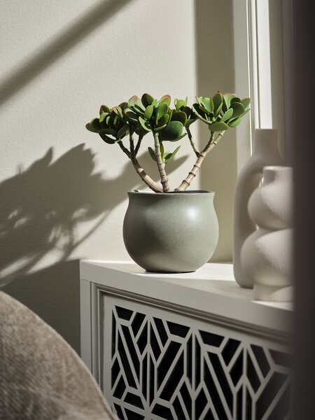 Plant pot BJARNE D13xH11cm green