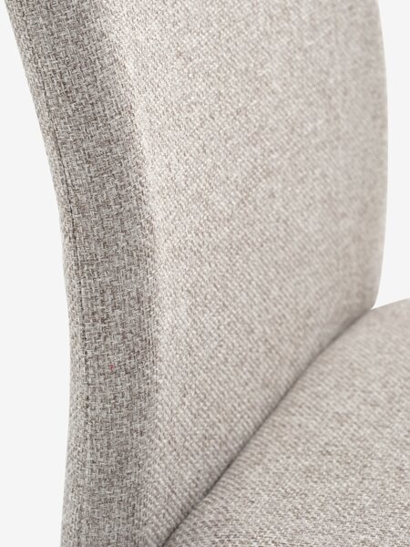 Dining chair BRANDE beige fabric