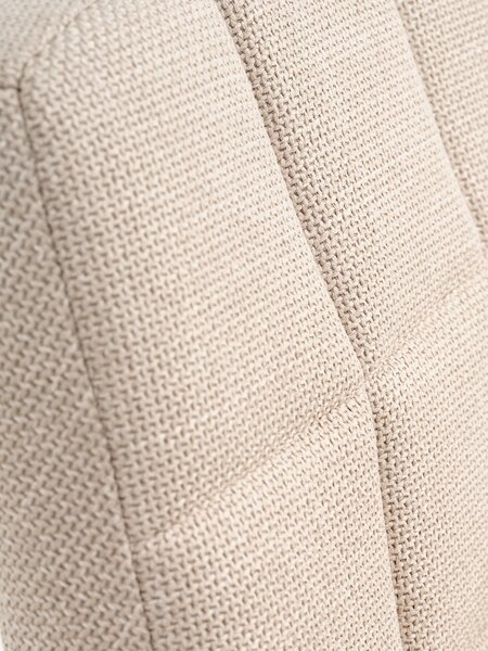 KRONDAL Ø110 bord marmor-look + 4 HAMMEL stol beige