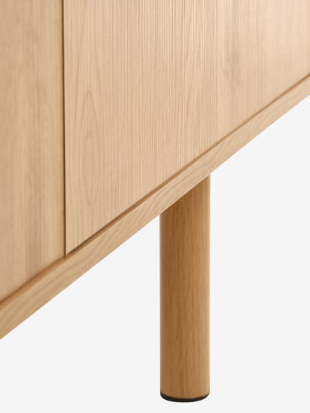 Sideboard ALSTED 3 doors oak colour