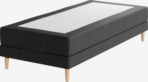 Elevationsseng 90x210cm JOSELVA grå-40 Medium