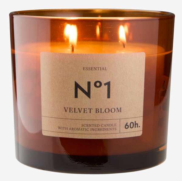 Bougie parfumée BASTIAN Ø13xH12cm brun