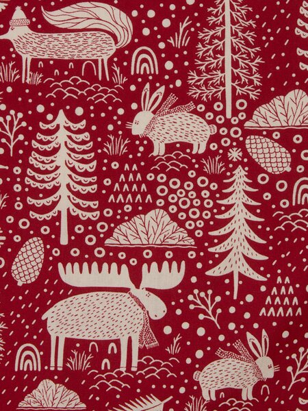 Bettwäsche CHRISTINA 160x210 rot