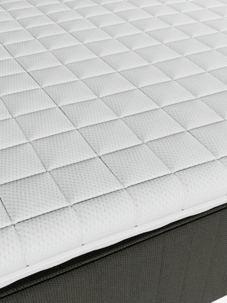 Resårbotten 90x200cm FJELNA + EKSO svart-06 fast
