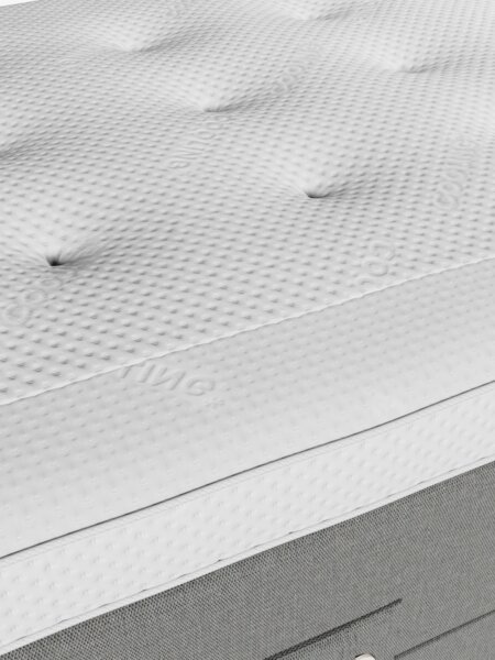 Elevationsseng 90x200cm TONDRA + BRYA grå-23 Medium