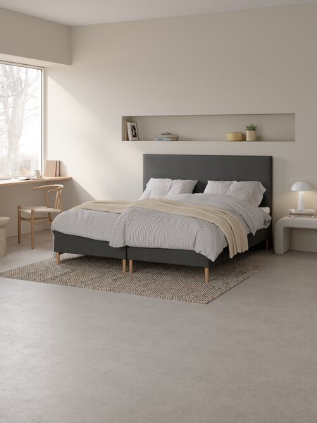 Sengegavl 150x115 ETNA H10 grå-40 DREAMZONE
