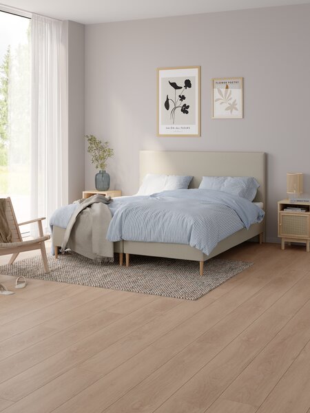 Resårbotten 180x200cm KVENNA + RESA sand-91 medium