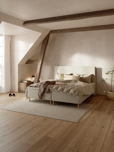 Boxmadras 180x200cm HORSLA + TOSEN sand-91 Fast